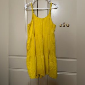 Universal Thread Knee Length Cotton Dress Size L